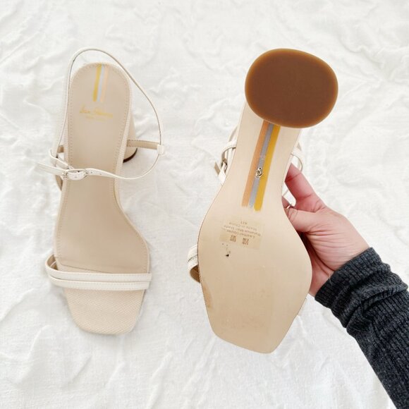 Sam Edelman Kit Beige Heels Size 8.5 New - Picture 6 of 6